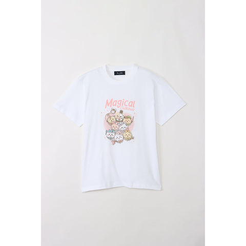 ちいかわ まじかるちいかわ Tシャツ Magical Chiikawa ホワイト