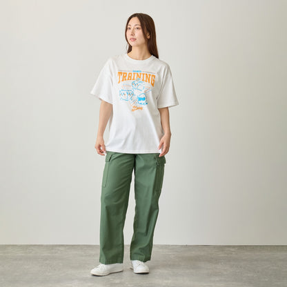 ちいかわ Tシャツ TRAINING（トリオ）ホワイト