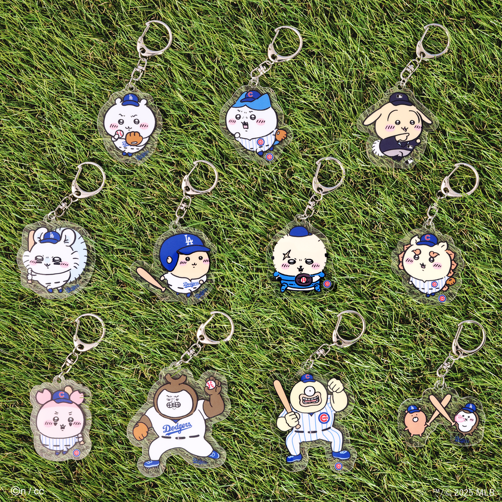 ちいかわ×MLB TOKYO SERIES アクリルキーホルダー①ちいかわ