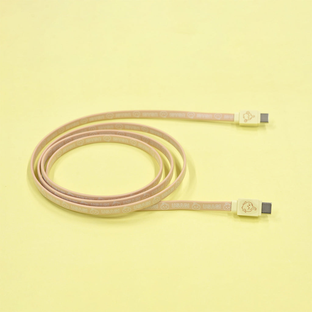 ちいかわ PD60W対応 USB2.0 Type-Cケーブル（うさぎ）