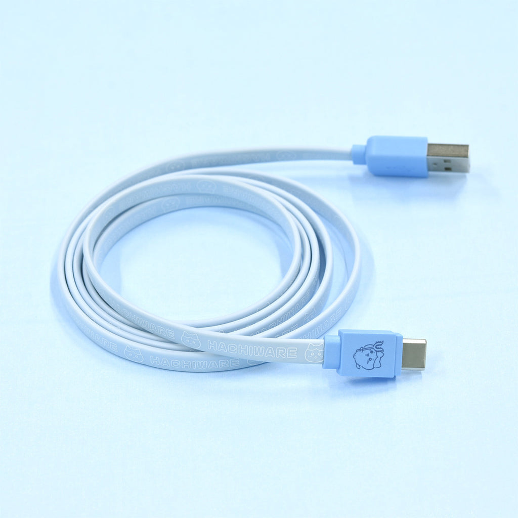 ちいかわ USB Type-C対応 同期＆充電ケーブル（ハチワレ）