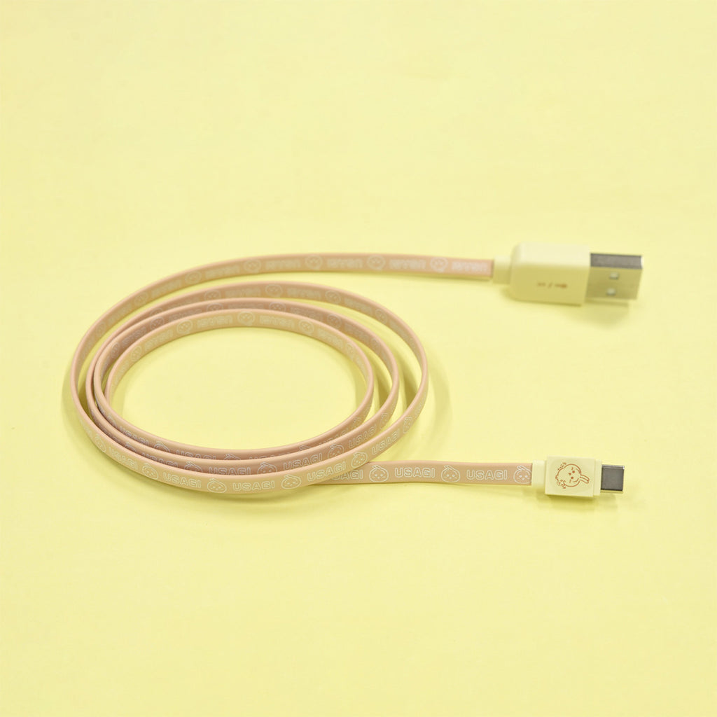 ちいかわ USB Type-C対応 同期＆充電ケーブル（うさぎ）