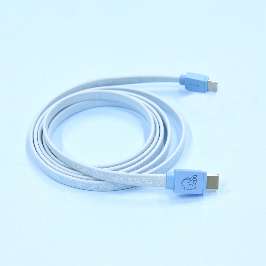 ちいかわ PD60W対応 USB2.0 Type-Cケーブル（ハチワレ）