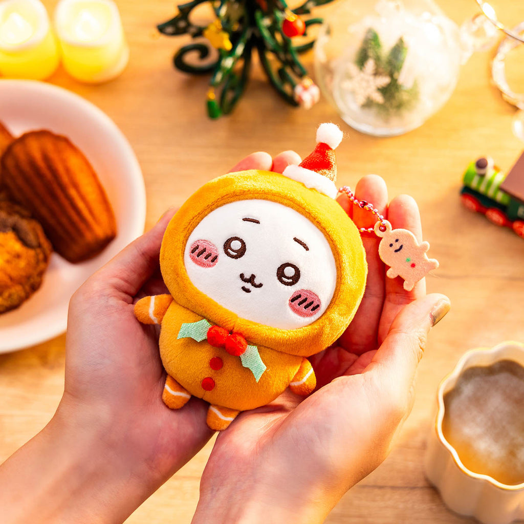 [예약] Chiikawa Ginger Man Mascot (Hachiware) [2024 년 11 월 말부터 순차적으로 배송 될 예정 (배송 연기의 경우 취소가 불가능합니다).]