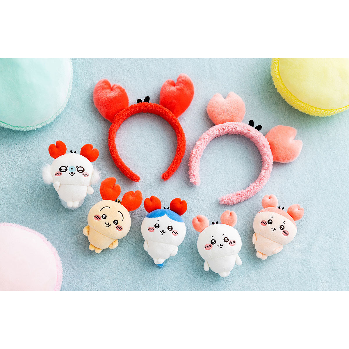 Chiikawa Crab Momonga Mascot