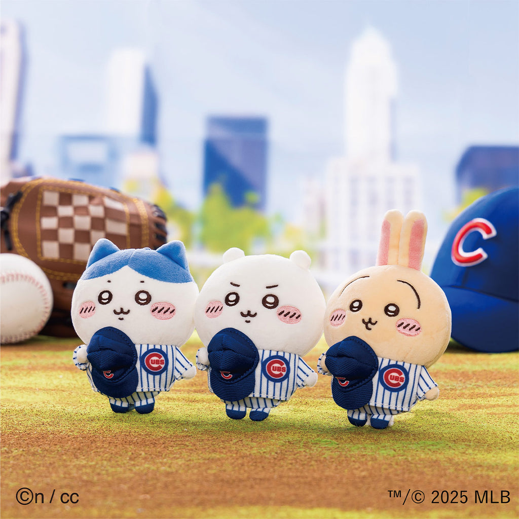 ちいかわ×MLB TOKYO SERIES マスコット ハチワレ（カブス）