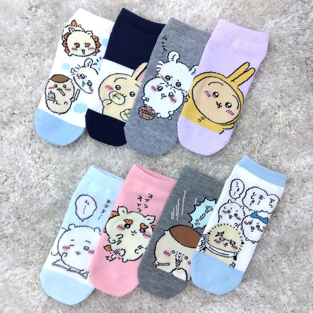 Chiikawa Sneakers Length Socks (Rabbit Looppayama) For Ladies