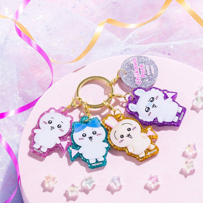 ちいかわ ちいかわパーク スペシャルフォトなみんなの4連アクリルチャーム