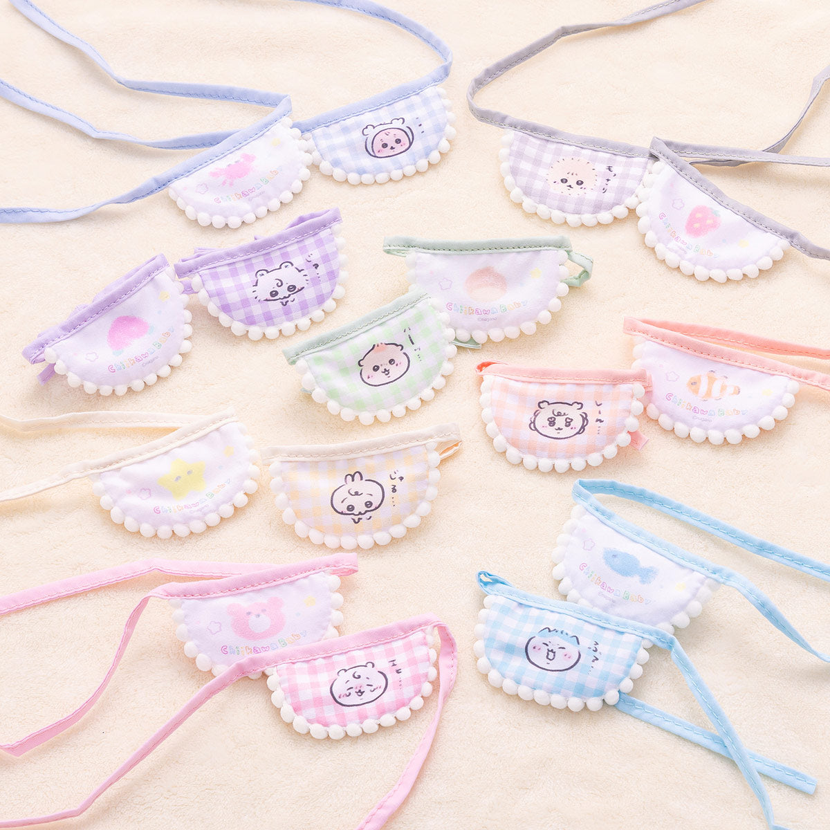 ちいかわ Chiikawa Baby トレーディングミニよだれかけ（全8種