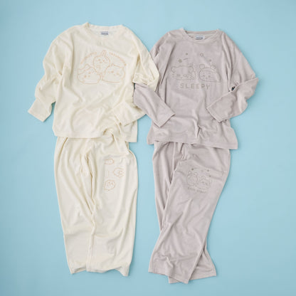 ちいかわ ルームウェアセットアップ SLEEPY グレー