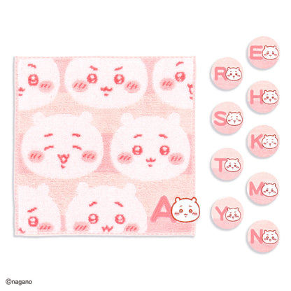 ちいかわ イニシャル タオルハンカチ（ちいかわ）