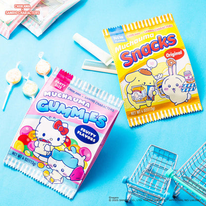 Chiikawa × Sanrio Characters Supermarket Snack Pouch (Hachiware and Hello Kitty)