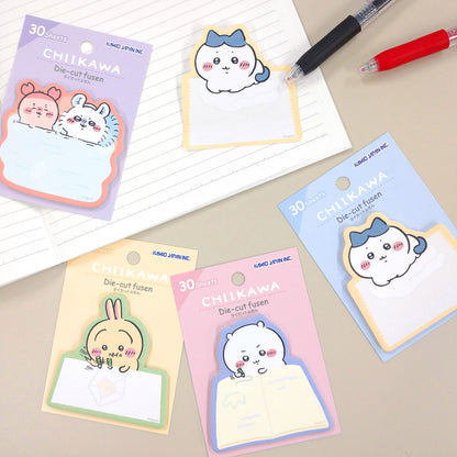 ちいかわ ダイカット付箋（ハチワレ 香箱）