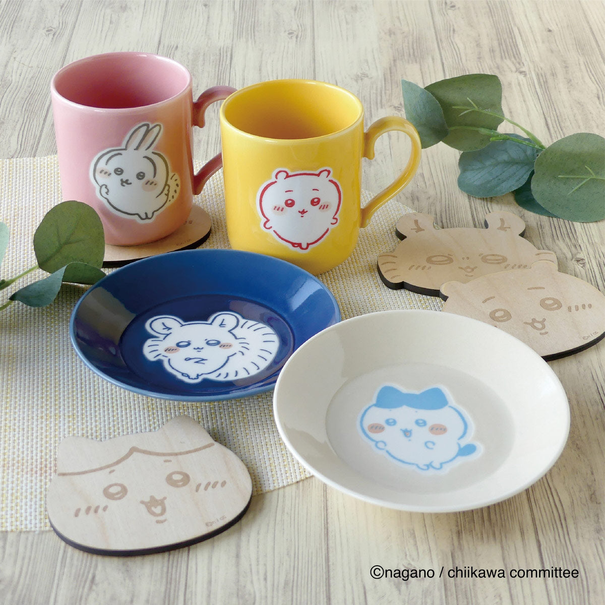 20-60代 人気ファッションブランド Chiikawa Wooden Coaster (Usagi) | Chiikawa Market Official コレクション