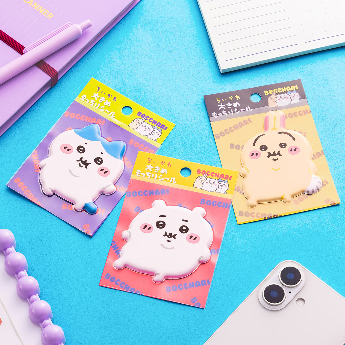 ちいかわ ぼっちゃり大きめもっちりシール（ちいかわ）