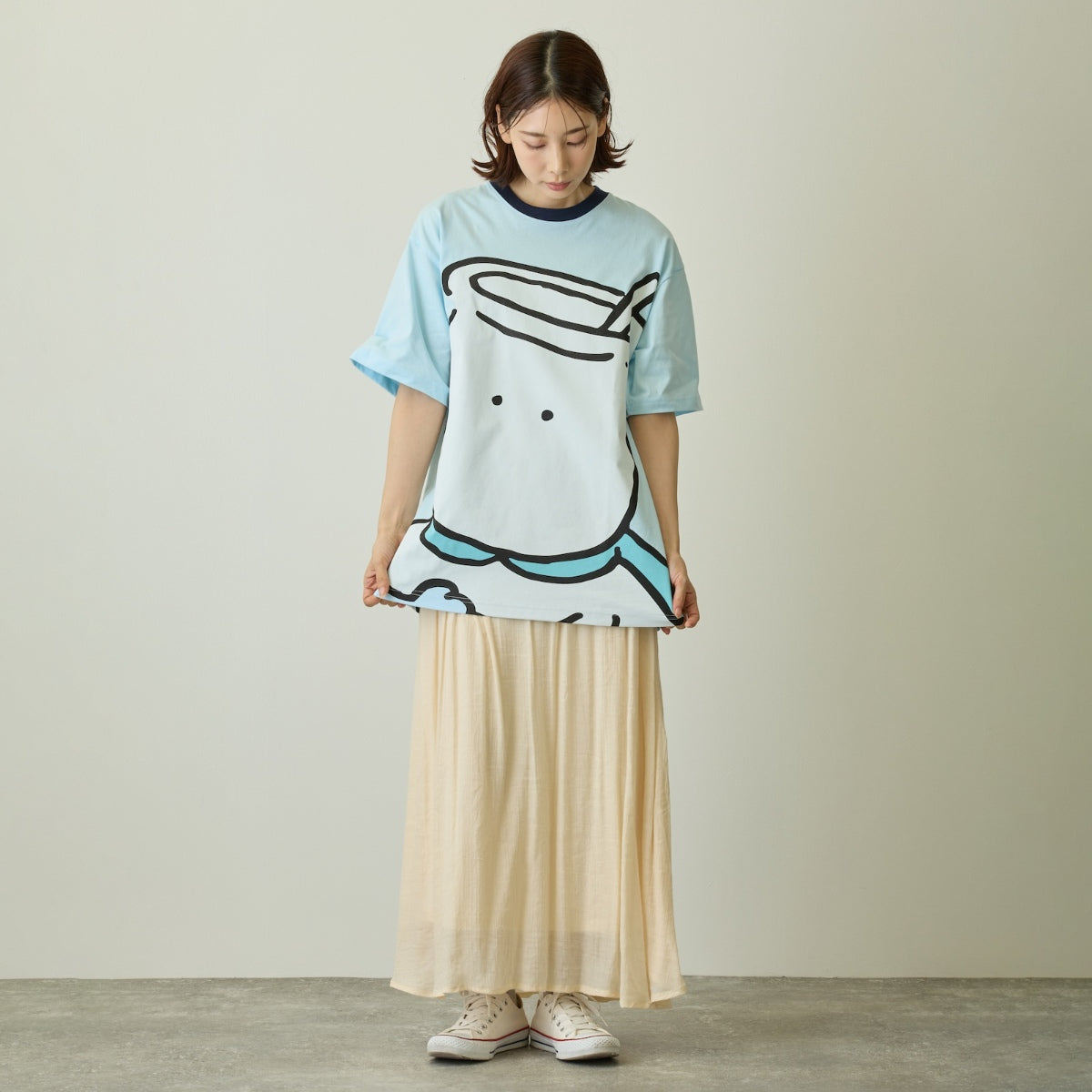 ちいかわ ちいかわパーク Tシャツ ビッグキャラクター むちゃうマン