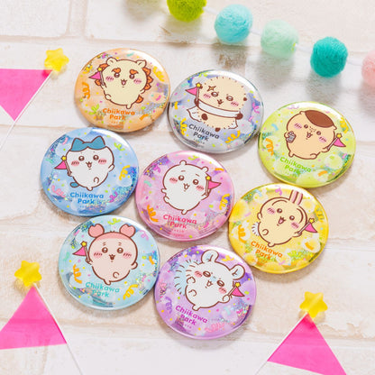 ちいかわ ちいかわパーク トレーディングホログラム缶バッジ～フラッグ～（全8種）