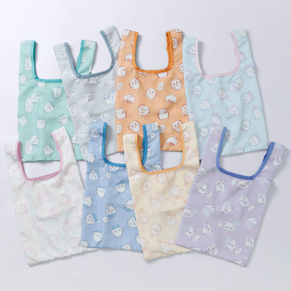 ちいかわ エコバッグ モモンガ総柄 パープル