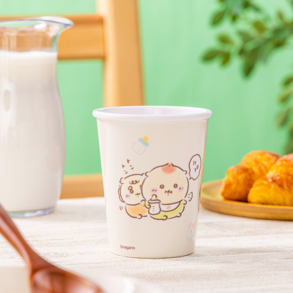 Chiikawa Chiikawa Baby Paper Cup-like Melamine Cup (Milk Hah!)