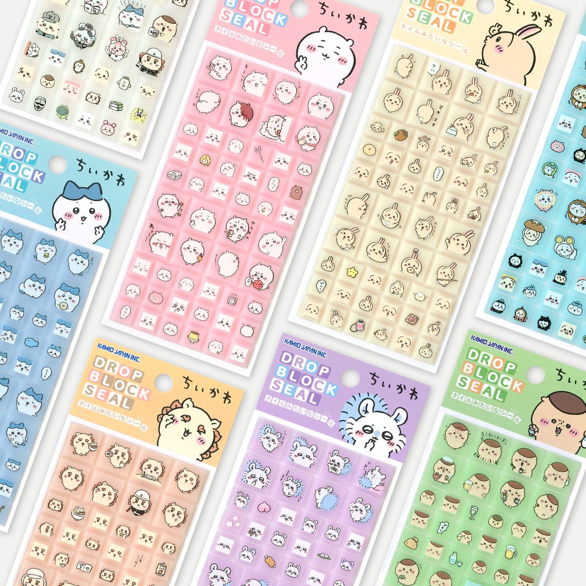 ちいかわ ドロップブロックシール（ちいかわ） | ちいかわマーケット