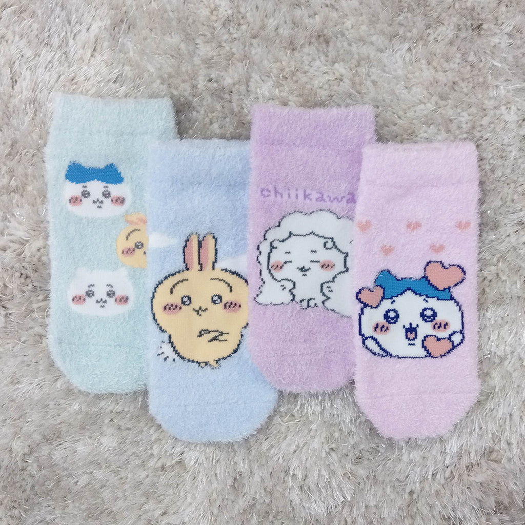 Chikawamoko Sneakers Length Socks (Pursuing Purple Purple) Kids