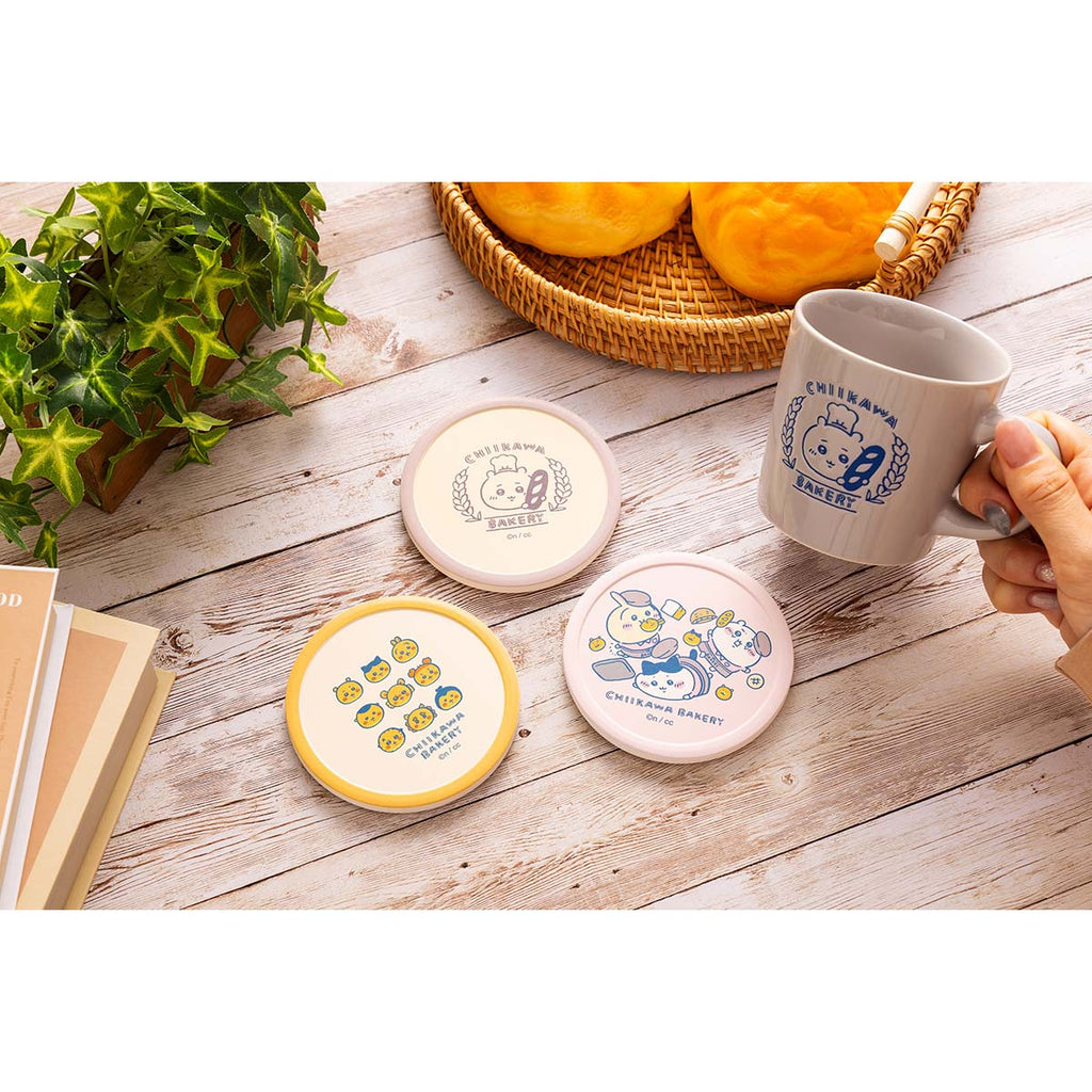 Chiikawa Chiikawa Bakery Unglazed Coaster (Tripped)