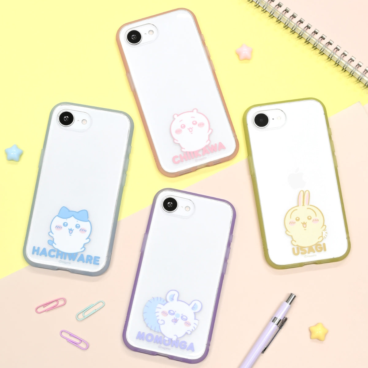 吉伊卡哇 IIIIfit Clear iPhone17e/16e 適配手機殼 (小八貓)