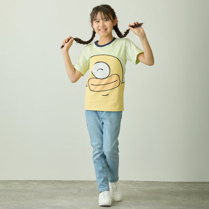 치이카와 파크 키즈 T셔츠 빅 캐릭터 오데 라이트 그린
