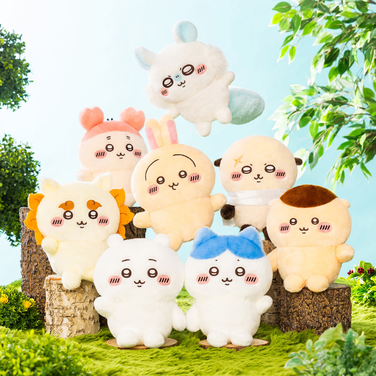 ちいかわ マスコット ぬいぐるみ ちいかわ ちょこっとポージングぬいぐるみ（ちいかわ） | ちいかわ