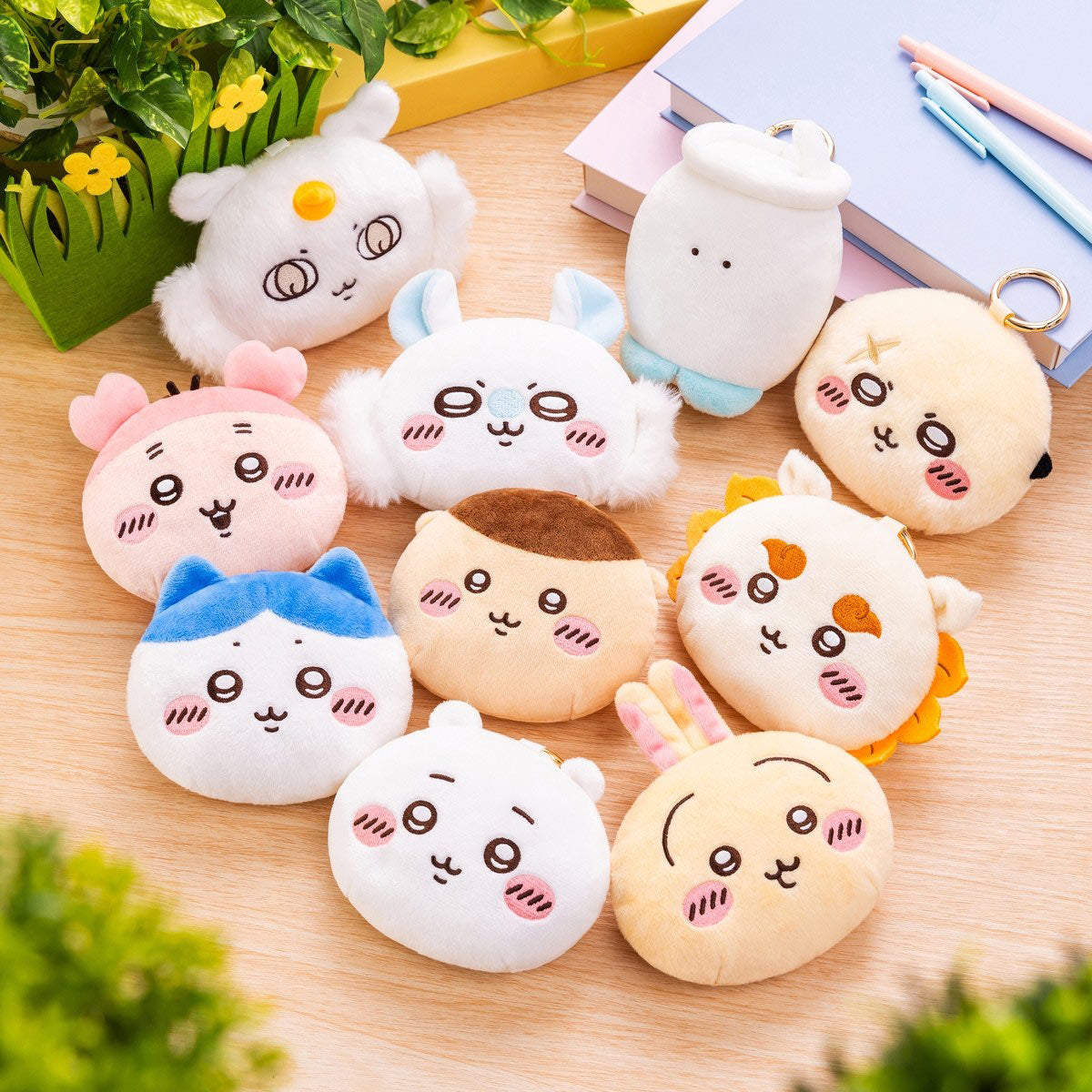 ちいかわ エコバッグ入りおかおマスコット（モモンガ） | ちいかわ