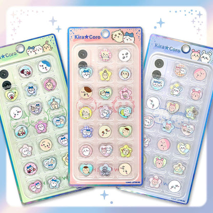 ちいかわ KIRACOROおはじきシール（古本屋＆モモンガMIX）【クレジットカード決済限定商品】