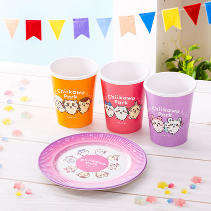 吉伊卡哇乐园 纸杯造型美耐皿杯 (紫色)