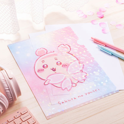 吉伊卡哇 樱花精灵全息文件夹