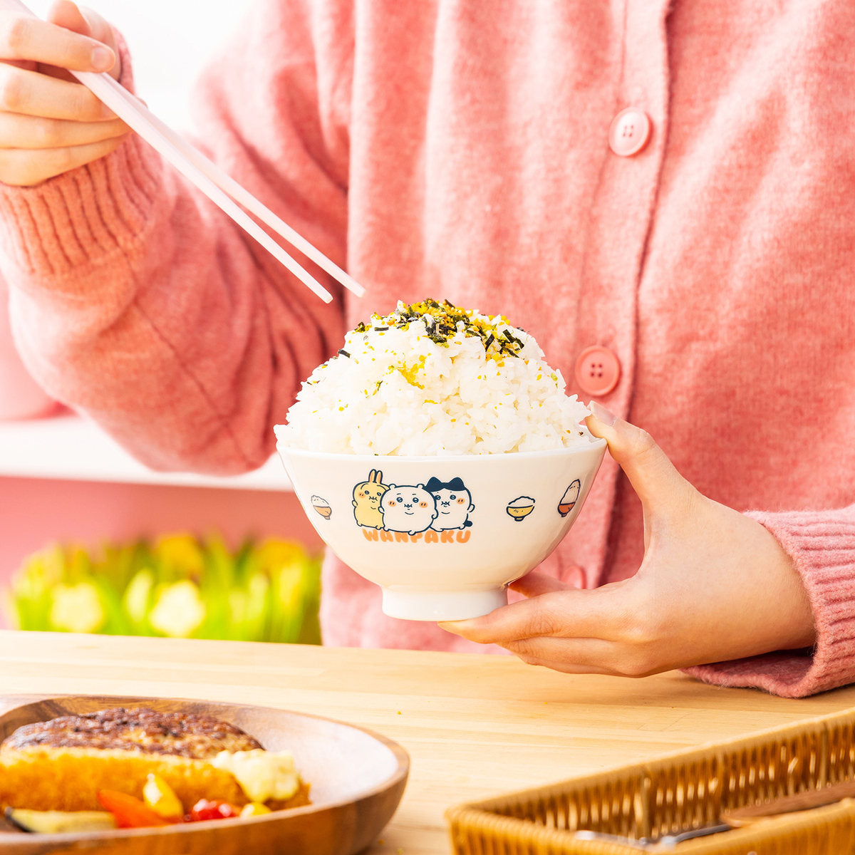 ちいかわ ぼっちゃりわんぱくお茶碗