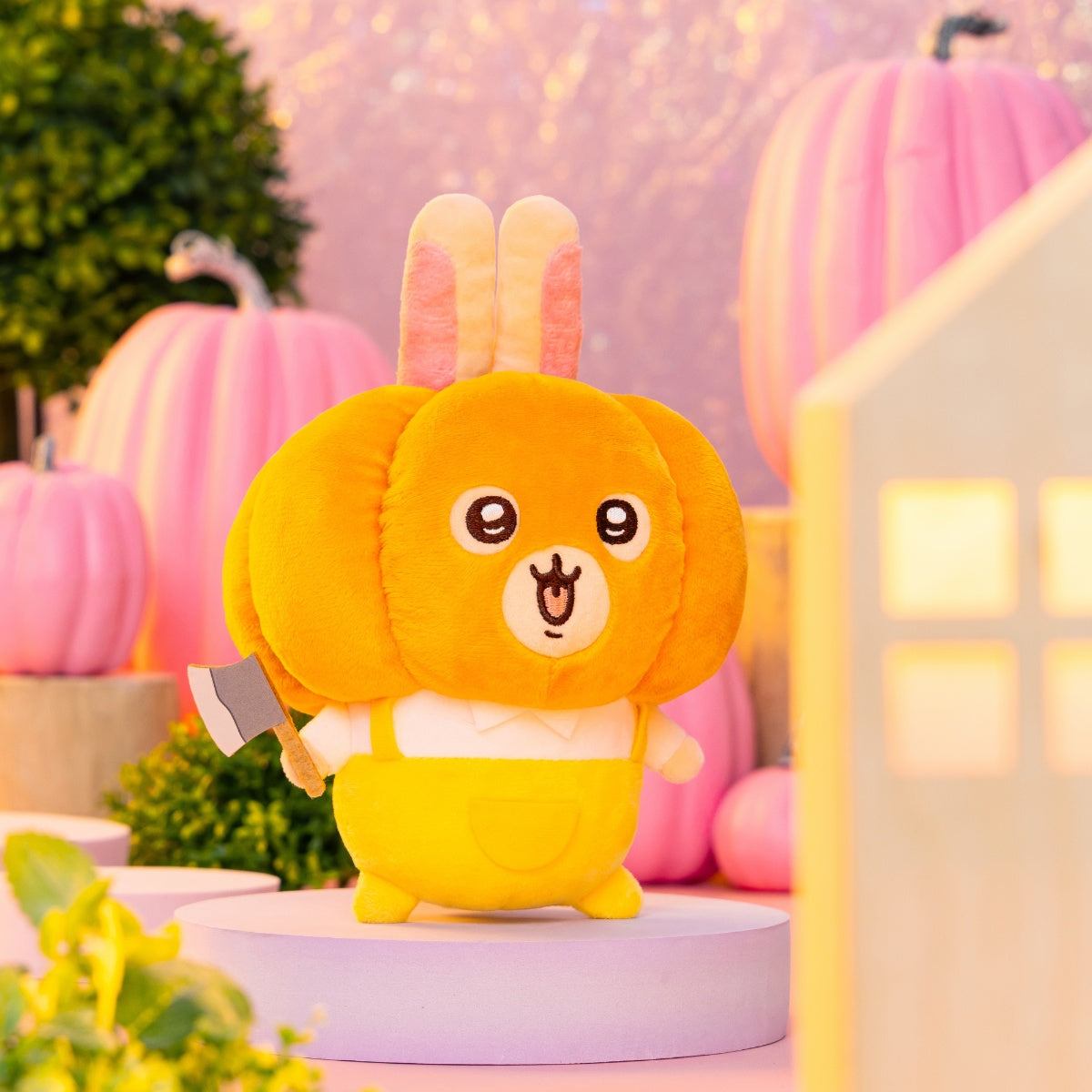 ちいかわ ちいかわパーク カボチャなうさぎぬいぐるみS | ちいかわ