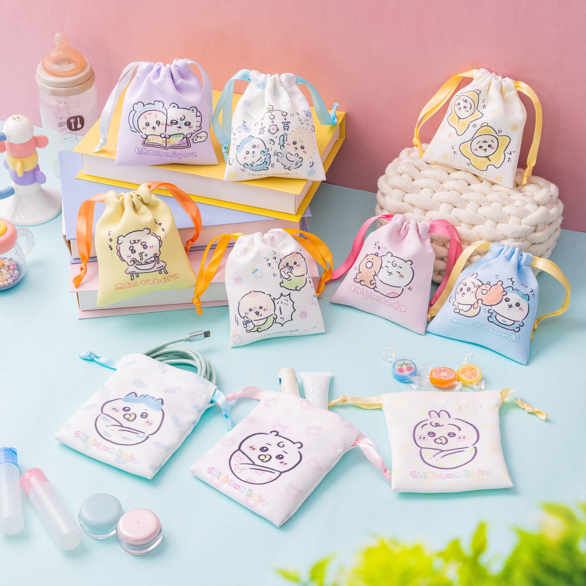 吉伊卡哇 baby系列 迷你束口袋盲盒 (共10种)