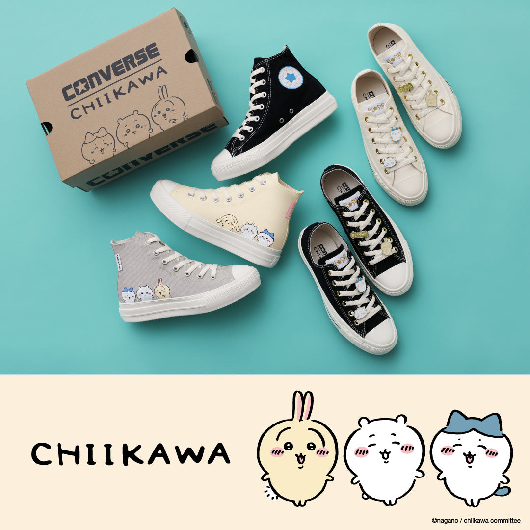 ちいかわ CONVERSE×ちいかわ ALL STAR GD OX / CHIIKAWA BLACK