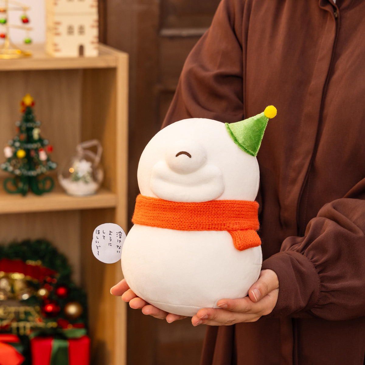 ちいかわ オデ雪だるまぬいぐるみ | ちいかわマーケット 公式グッズ