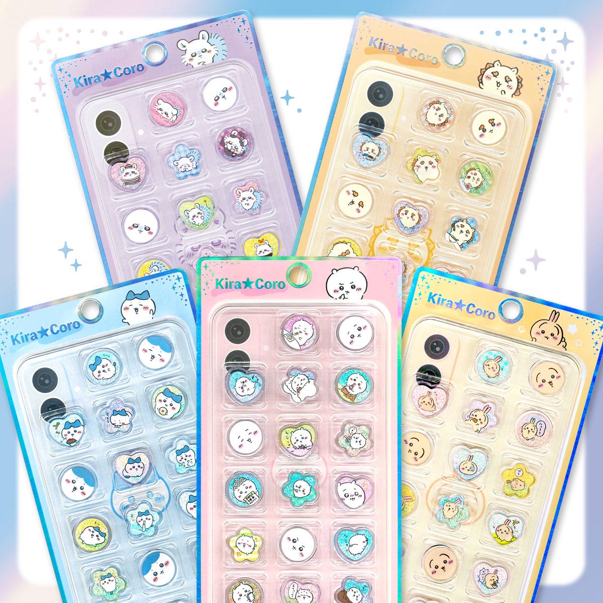 ちいかわ KIRACOROおはじきシール（ちいかわ）【クレジットカード決済限定商品】