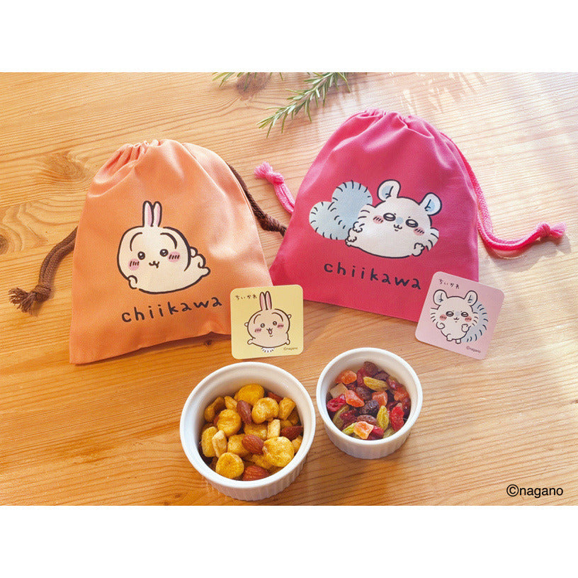 kuriaki品.kuriaki様以外ご購入不可です。7️⃣ Chiikawa Momonga's Cranberry Mix and Drawstring Bag (with