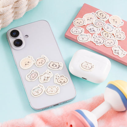 Chiikawa Chiikawa Baby Flake Stickers (Faces)