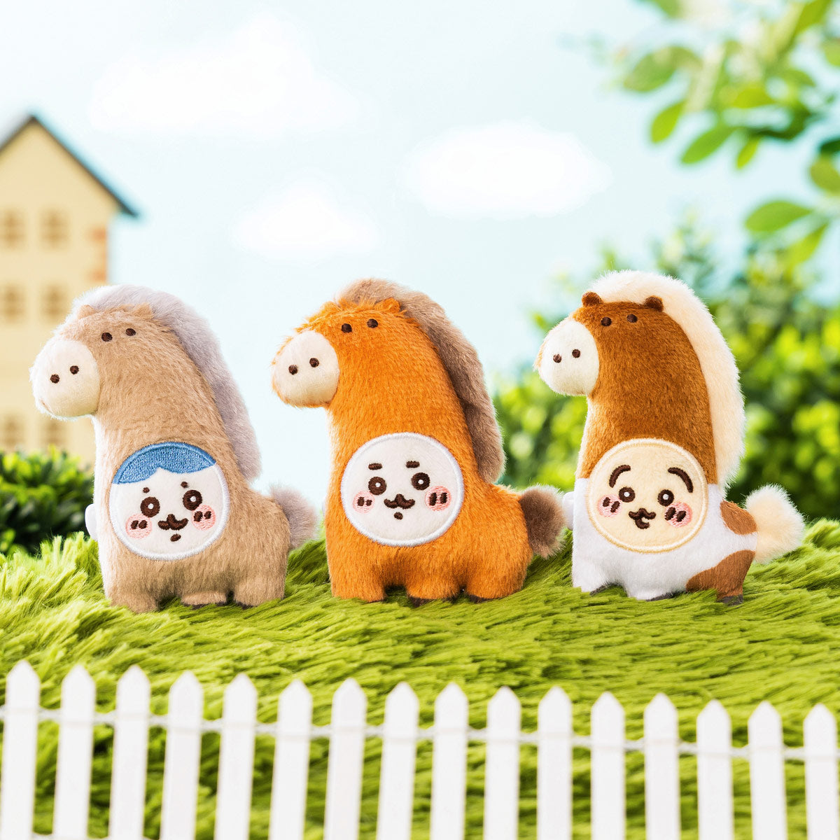 吉伊卡哇 變身馬玩偶的徽章套裝