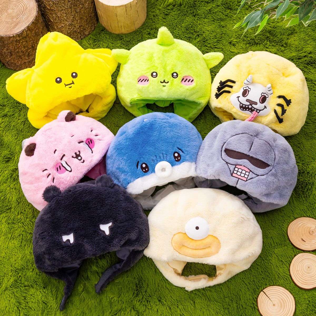 ちいかわ ちいかわパーク うきうきぬいぐるみキャップ（シーサー）