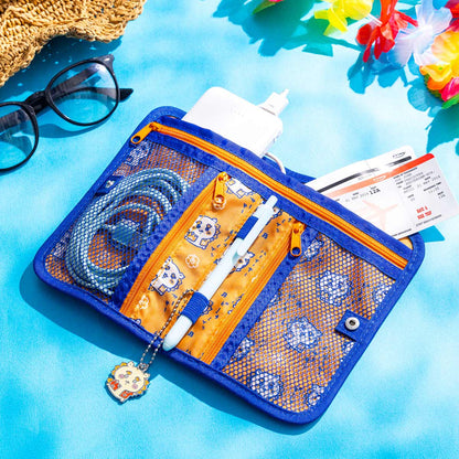 吉伊卡哇 狮萨纪念品店 可装护照大小的活动包 (SHISA)