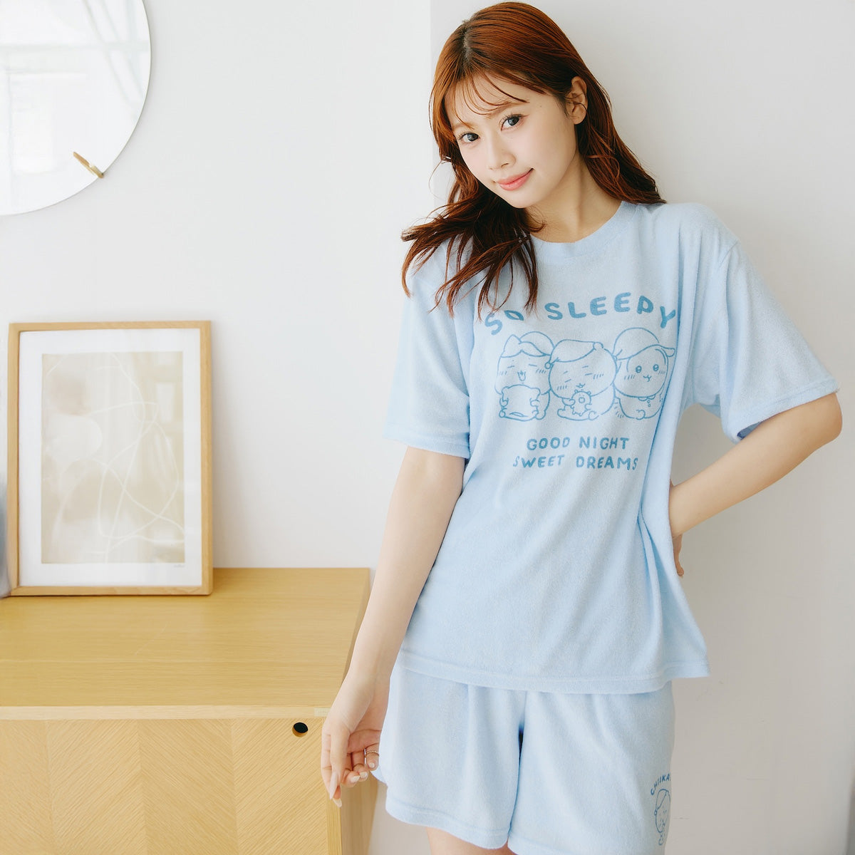 Chiikawa Loungewear Set (SO SLEEPY / Blue) | Chiikawa Market