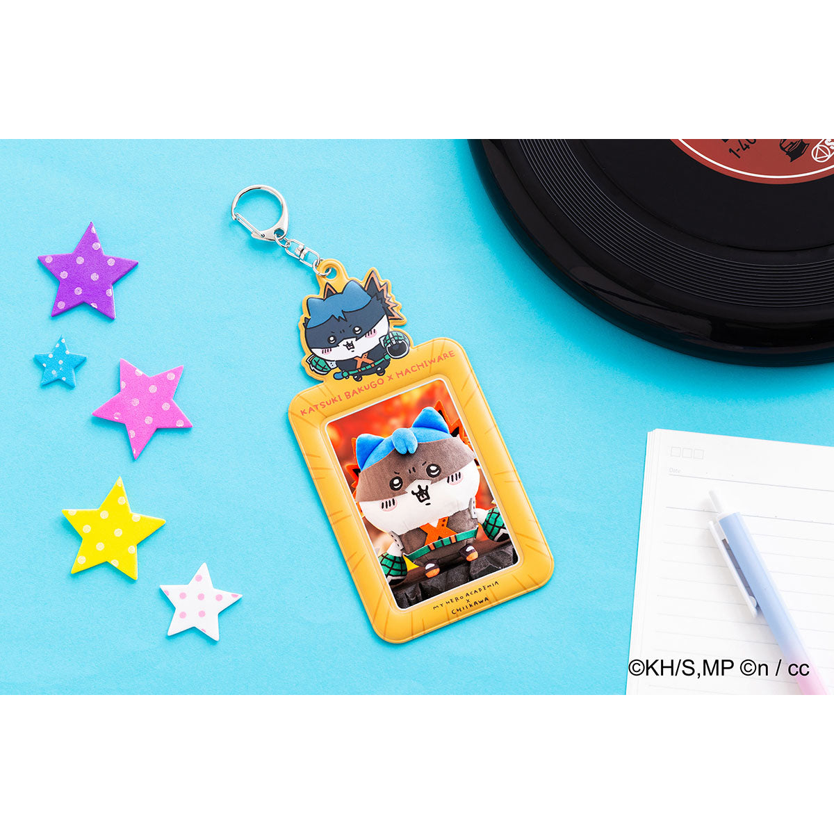 ル 年末のプロモーション Trading Chiikawa × Academia Hero My Card (Izuku Holder 絵画