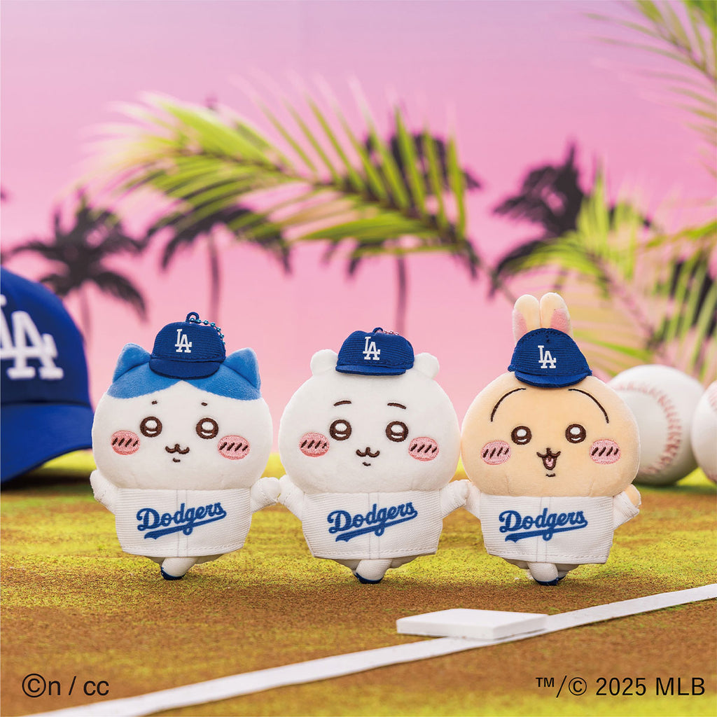 ちいかわ×MLB TOKYO SERIES マスコット うさぎ（ドジャース）