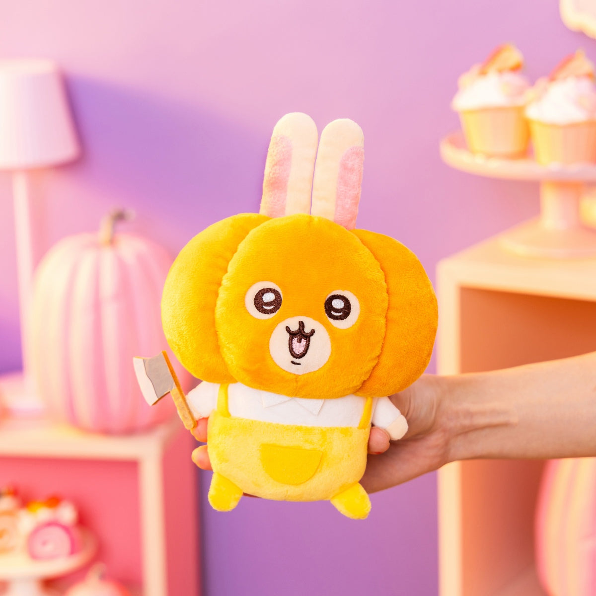 ちいかわ　うさぎ　ぬいぐるみ ちいかわ ちいかわパーク カボチャなうさぎぬいぐるみS | ちいかわ