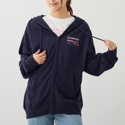 ちいかわ ちいかわパーク パーカー ちいかわ ネイビー