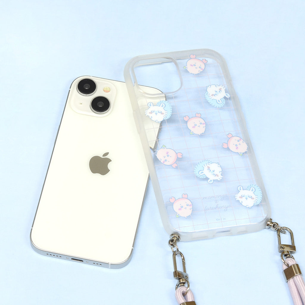 ちいかわ IIIIfit Loop iPhone対応 ケース（モモンガ＆古本屋総柄）